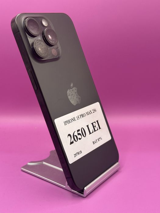 Iphone 15 pro max 256gb•Amanet Matei Margeanului•2978