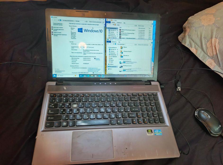 Ноутбук lenovo cor i5 nVidea