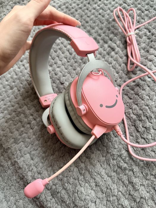 Fifine h9 наушники розовые