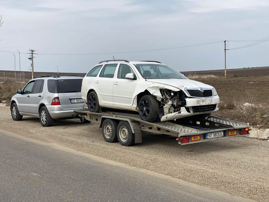 Tractări Auto Roman Platforma Dube Neamt Non Stop Remorcari Utilaje