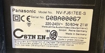 Sony Pioneer Panasonic DVD/CD/VIDEO player