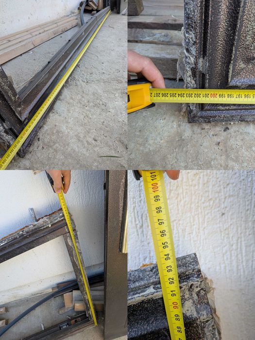 Ușă metalică de exterior pentru apartament