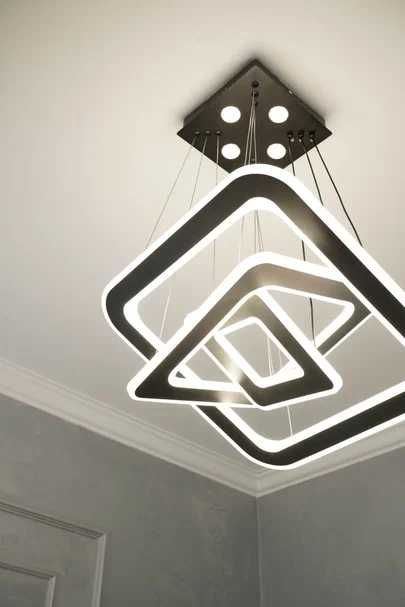 Lyustra LED,balandligi sozlanadigan,uy,ofis,do'kon,zal uchun qandil...