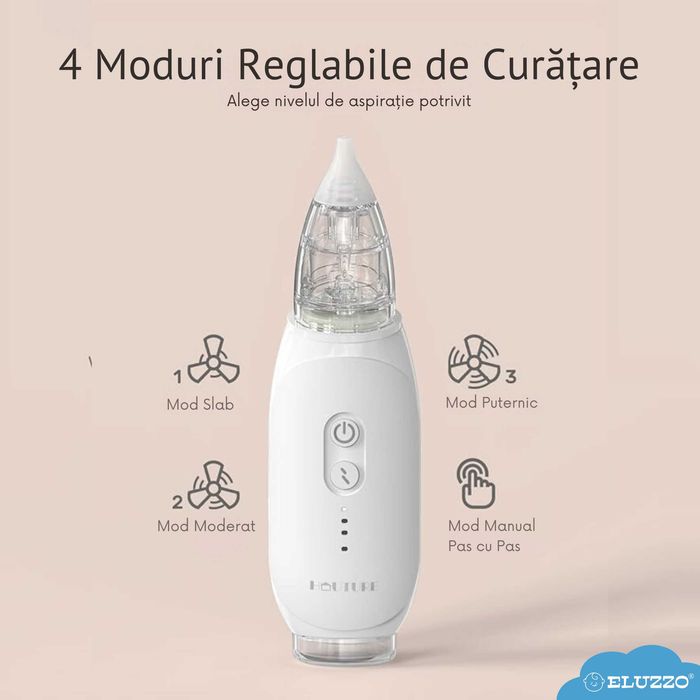 Aspirator Nazal Electric pentru Copii si Bebelusi, NOU