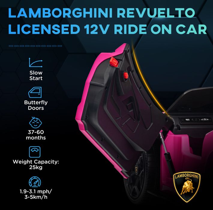 Детска електрическа количка 12V с дистанционно управление