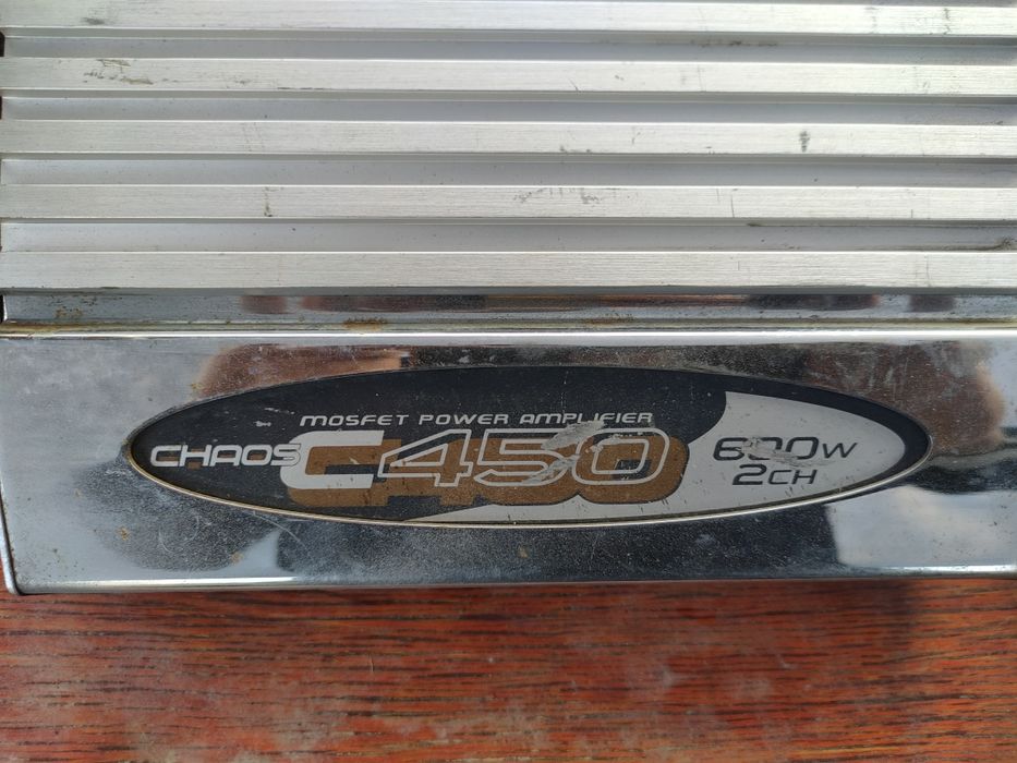 Усилители BOSS chaos c650 и C450 с конденсатором