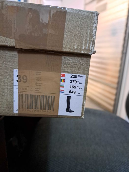 Cizme din piele Lasocki 39