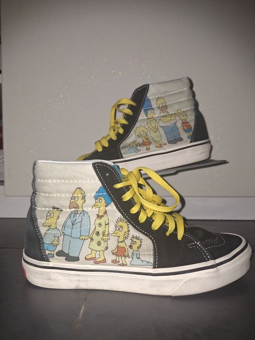 Кецове Vans на семейство Симпсън