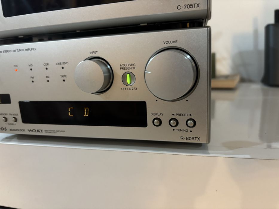 Onkyo R-805TX si Onkyo C-705TX made in Japan