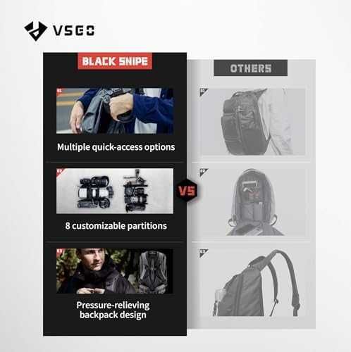 Нова Професионална раница VSGO за камера фотоапарат Sony Canon Nikon аксесоари за статив за обективи