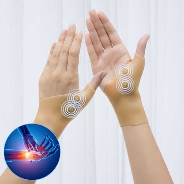 Mansete silicon cu puncte magnetice pentru artrita tendinita entorse