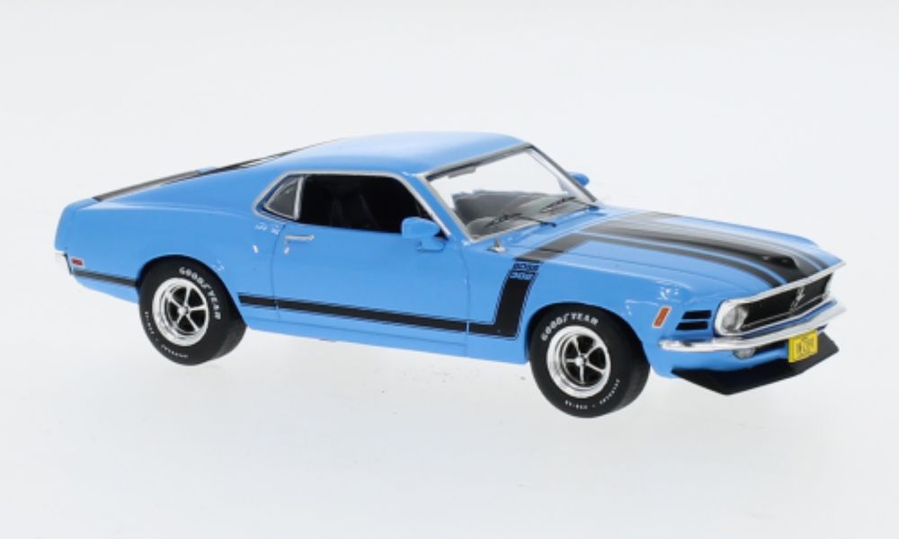 Macheta auto Ford Mustang Boss 302 1970 1:43 IXO