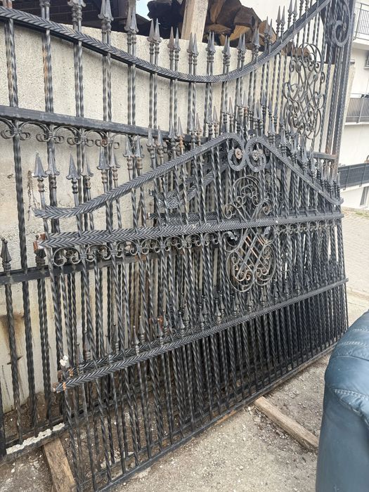 Vand poarta si gard fier forjat