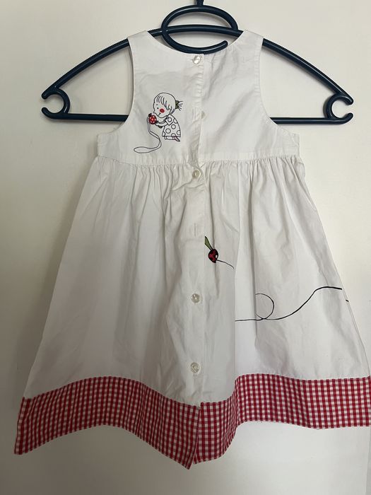 Красива детска френска рокля 18 месеца на френската фирма Dp..am