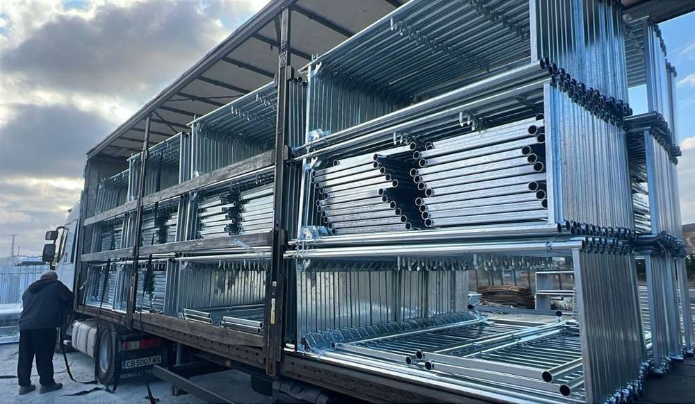 Фасадно скеле -18 € м2 ново поцинковано