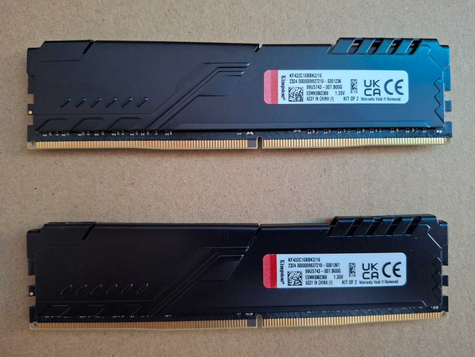 Memorie Kingston FURY Beast, 16 GB DDR4 (2 x 8 GB) 3200MHz CL16