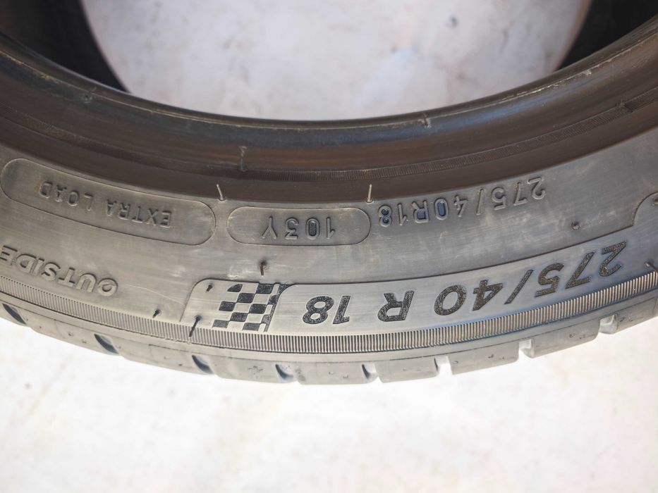 Anvelope 275/40/18 dot 51/2022 vara MICHELIN Pilot Sport 4 ZP RUNFLAT