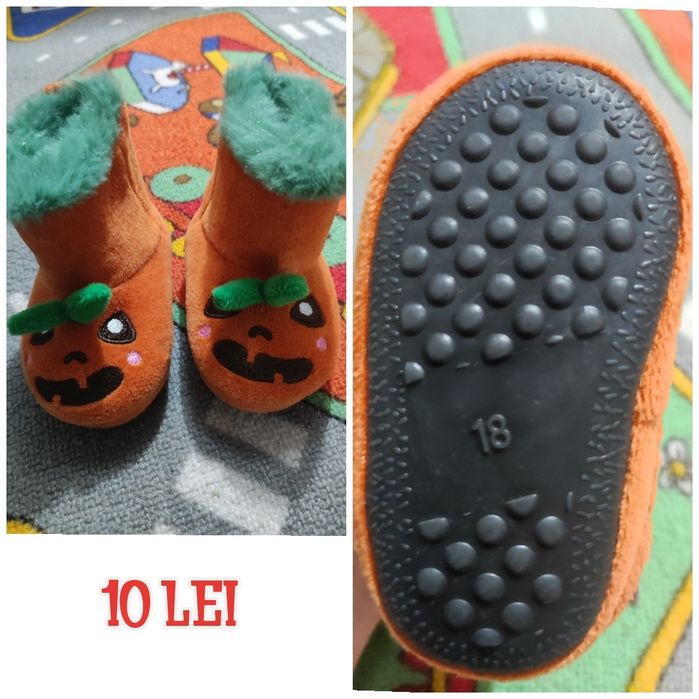 Încălțăminte cu tematica de Halloween marimea 18