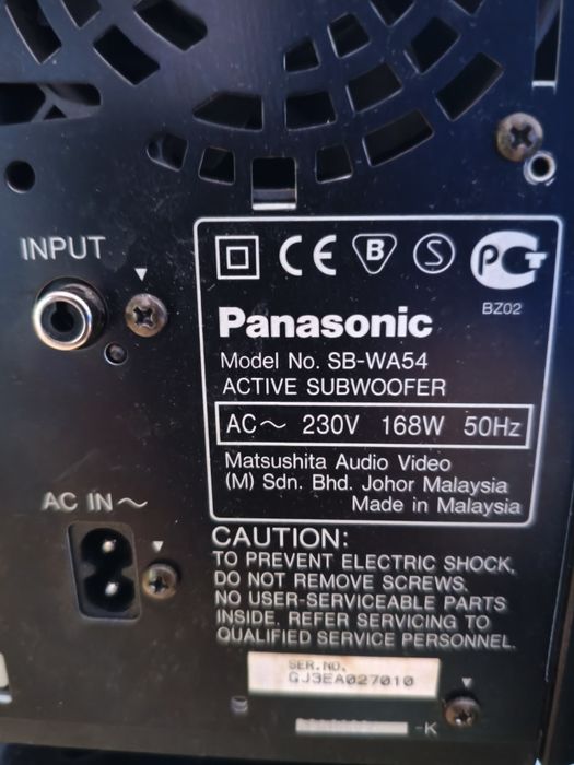 Subwoofer Panasonic