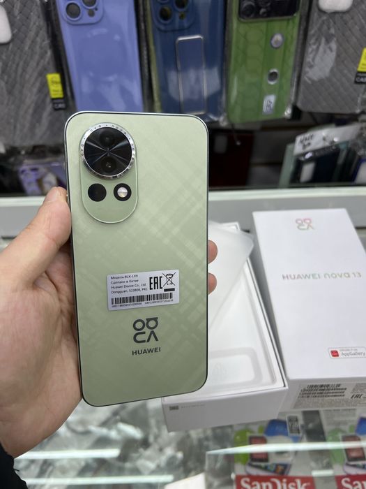 Huawei Nova 13 12/256G Green Noviy ishlatilmagan