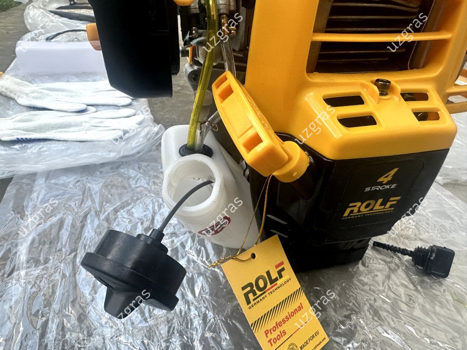 Бепул доставка 4х тактный бензиновый триммер Rolf новый