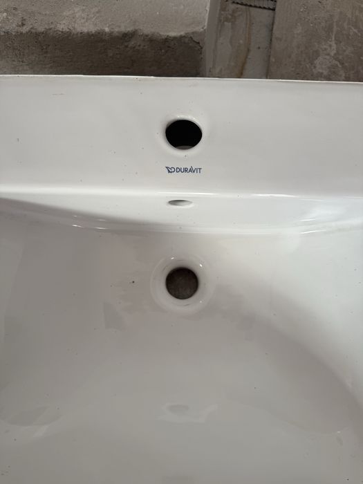 Мивка  за баня с полу конзола Duravit