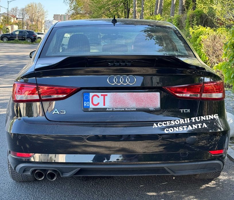 Eleron Portbagaj - Audi A3 8V 2014+ PSM Negru Lucios