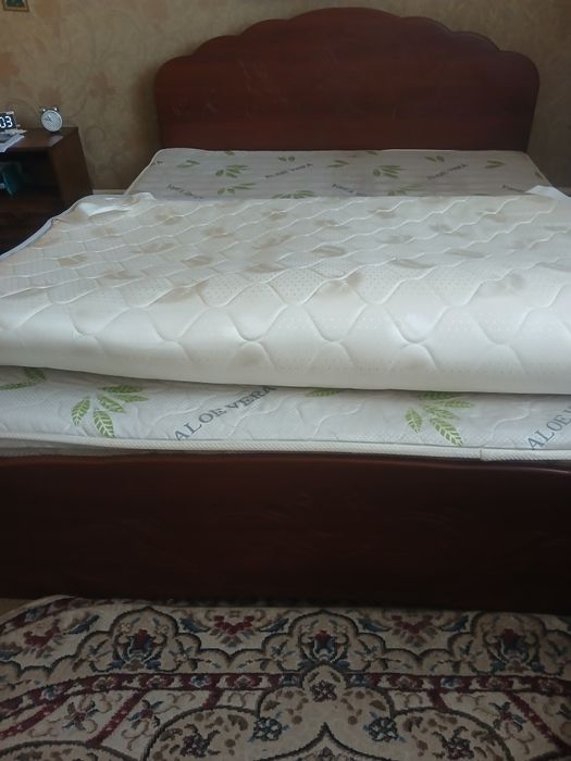 Продам б/у кровать 2-спальную