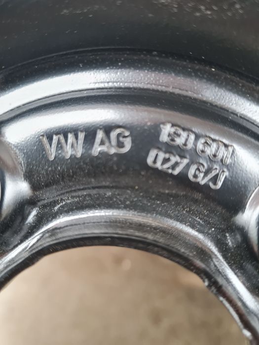 Оригинални железни джанти за VW SEAT SKODA R14 4x100 ET35 5J