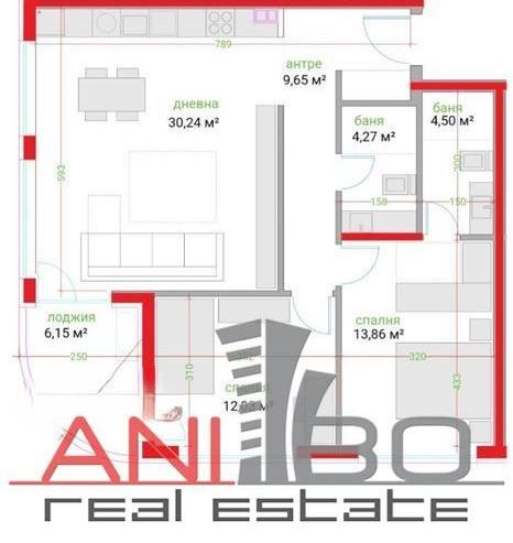 Продава се Тристаен апартамент в Варна, Трошево - 115 кв.м за 2000 €/кв.м - Снимка #6