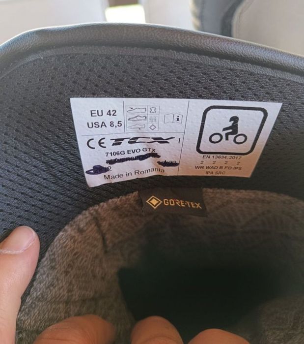 Cizme, ghete moto TCX