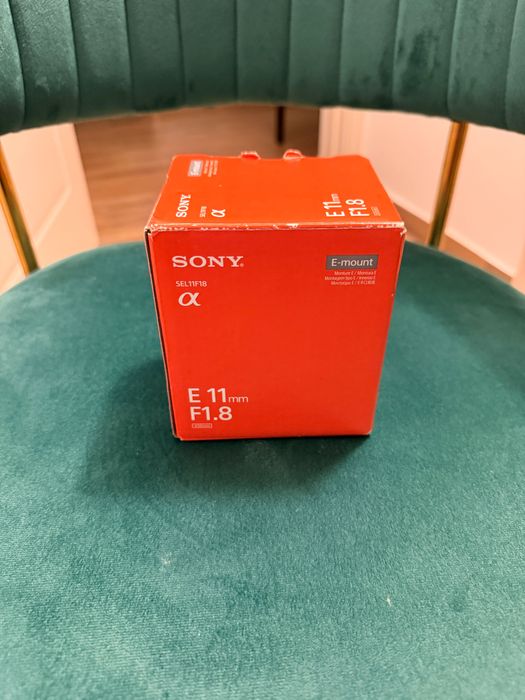 Lentila Sony E- mount  E 11mm,  F 1.8