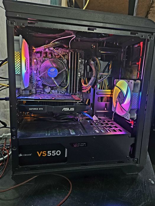 Unitate PC Gaming i5 6402 video 4GB GTX 1050TI 16GB RAM SSD