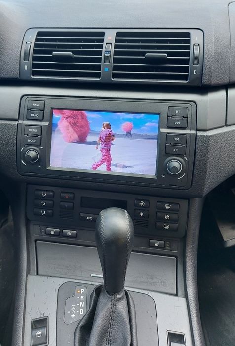 Navigație 2 GB Ram BMW E46 dedicată wi-fi BT YouTube USB Waze internet