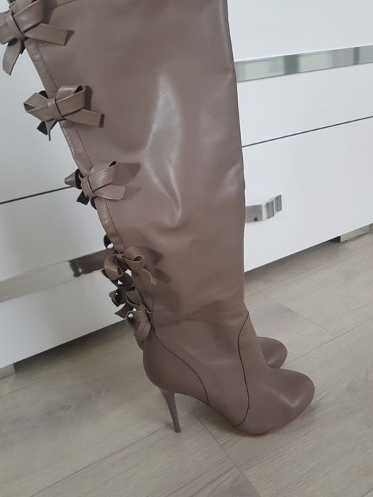 Ботфорты натуральная кожа