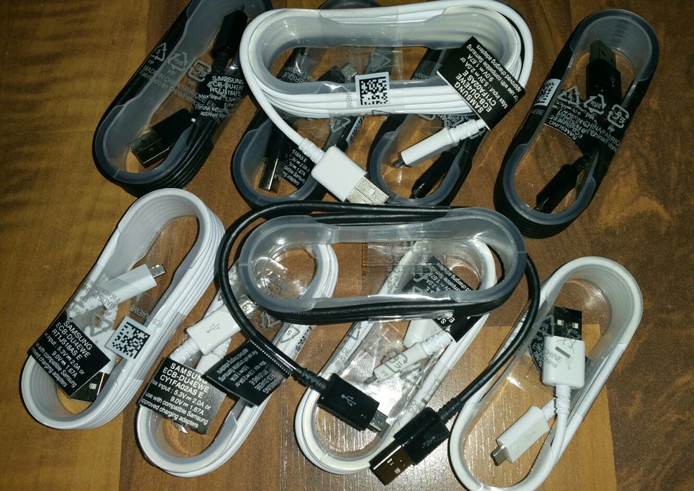 Cablu date incarcare microUSB 1.5m original Samsung Note S4 5 6 7 Edge