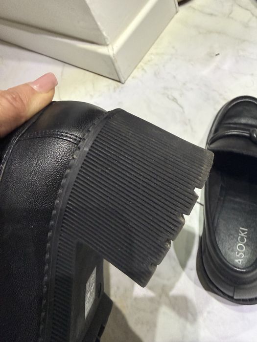 Pantofi negri 36 piele Lasocki