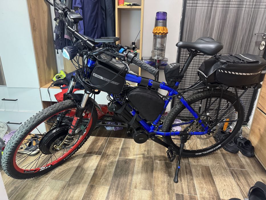 Электровелосипед полный привод Kona Hoss