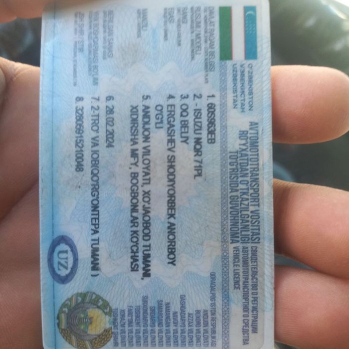 ISUZU samasval 2015 yil