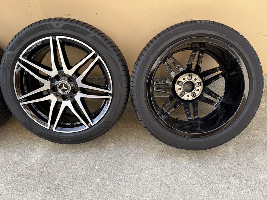 Оригинални джанти Мерцедес V класа W447 Mercedes 63AMG Maybach Brabus В класа Вито Виано Vito Viano Marco Polo W639 5X112 гуми ДОТ 2024 245/45R19 bbs