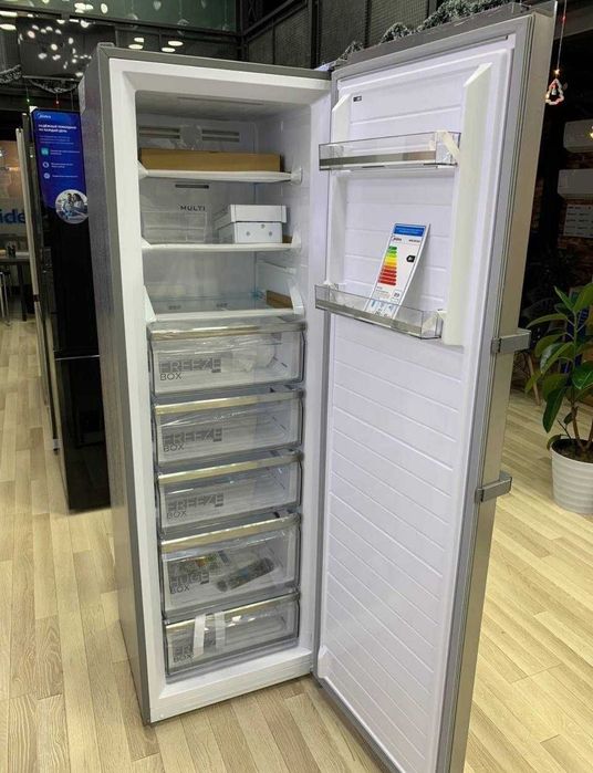 Вертикальный Морозильник Midea MDRU385FZF46 + Бесплатная Доставка!