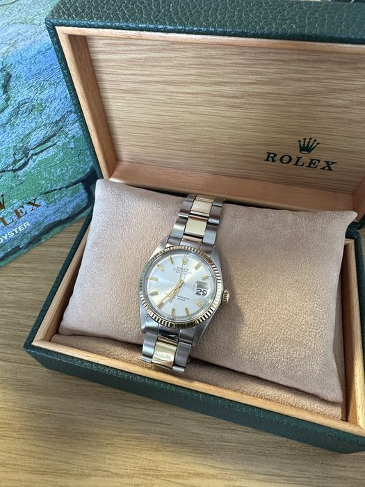 ceas Rolex DateJust 36mm aur/otel