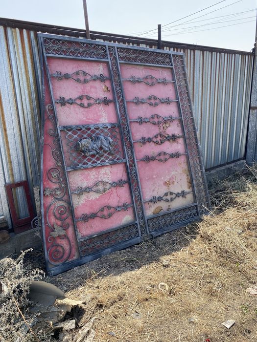 Варота б.у кованная толстые листы