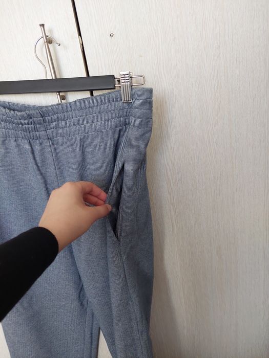 Set dama trening gri hanorac cu fermoar si pantaloni marimea M