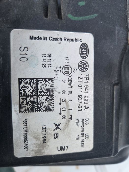 Ляв фар за VW Touareg 2014-7P1941033A