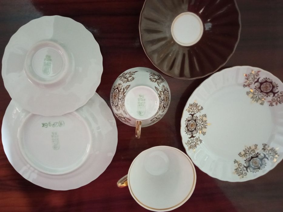 Фарфоровые кофейные чашечки ,,Трио,,