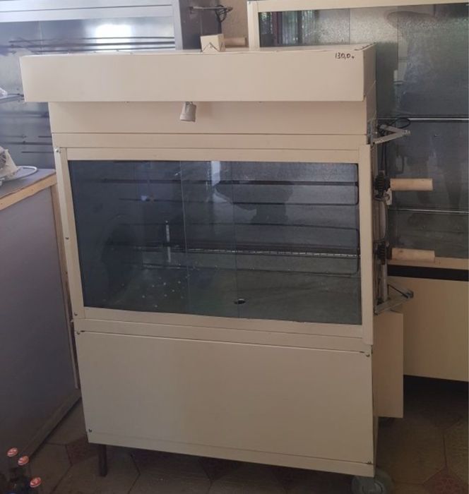 Гриль на 9 кур, донерный пресс, баки, кострюли, посуда