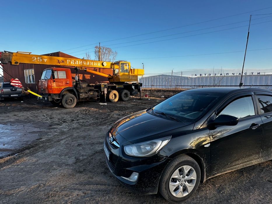 Услуги автокрана 25 т