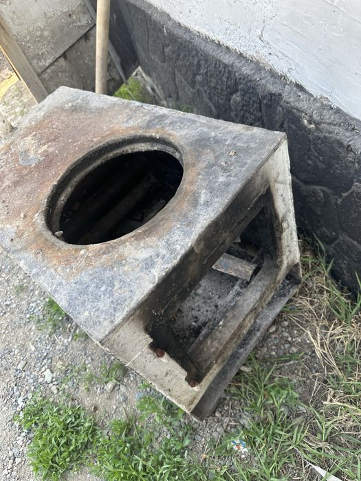 Чугунный печь буу