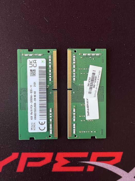 Memorie ram laptop 8 gb 2 x 4 gb SK hynix 3200mhz